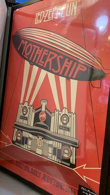 Led Zeppelin Mothership poster Taken 2/11/2021