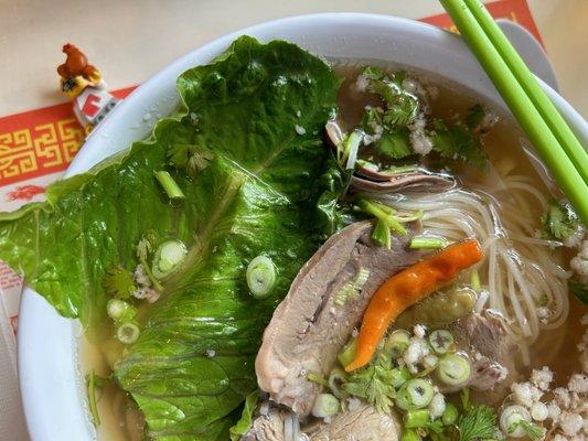 Phnom Penh-style noodle soup