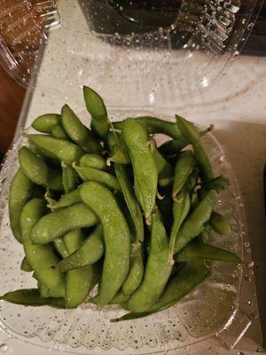 Edamame. Nice and salty (exactly how I like it).