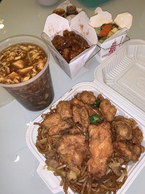 Chinese food to-go