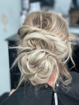 Wedding updo!