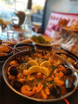 Seafood paella- have to order!!!