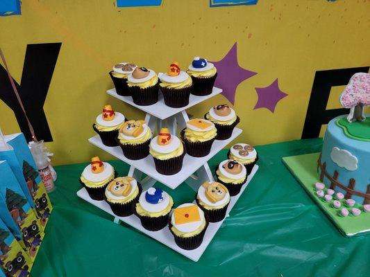 Animal Crossing Cupcakes