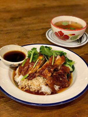 Roasted Duck Over Rice