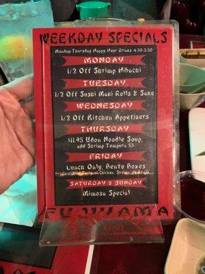 Specials