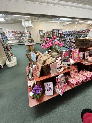 Blind date with a book - vday display!