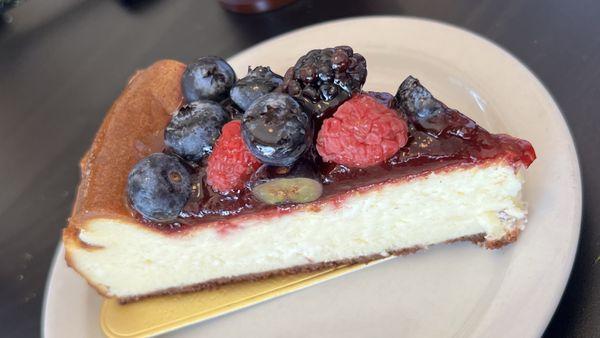 Ricotta cheesecake