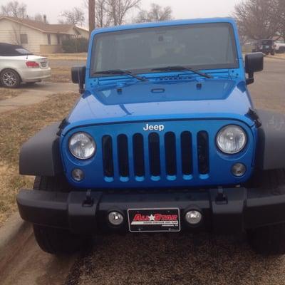 2016 Jeep Wrangler i got from Allstar Dodge :)