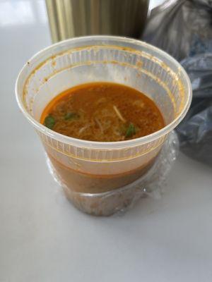 Soup broth for Kapoon