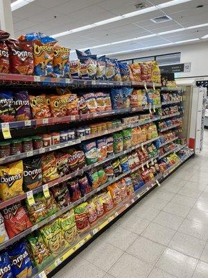 Snack aisle