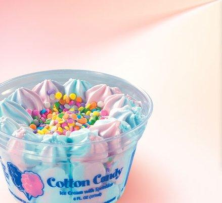 Cotton Candy Sundae cups