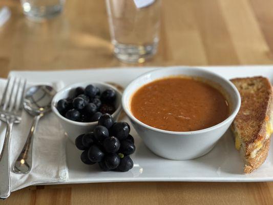 Nobody does better tomato soup, and grilled cheese.