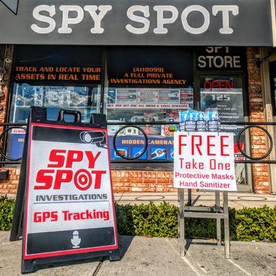 Spy Spot in Deerfield Beach South Florida. Spy Gear, GPS Trackers, Hidden Cameras, Voice Activated Recorders, Bug Detectors