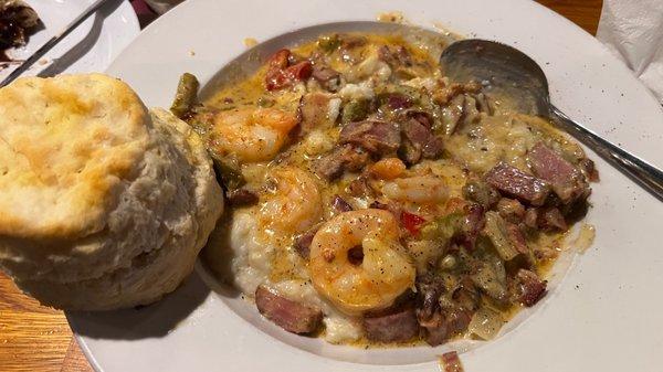 Tasso ham, shrimp n grits!