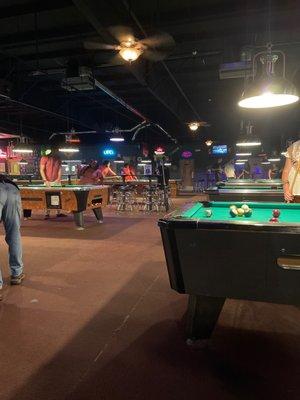 Pool tables