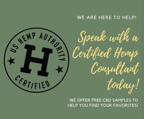 We are US Hemp Authority Certified!