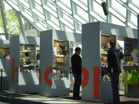 FriendShop located on Level 3 of the Seattle Central Library.