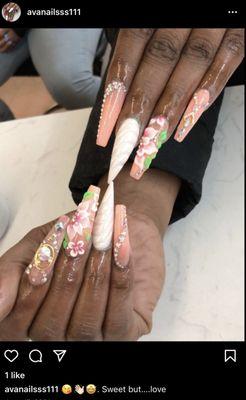 Acrylic Nails design