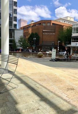 Teachers Fountain at Director Park