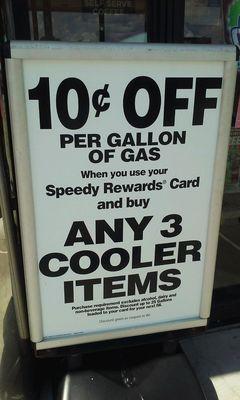 Gas discount @ Speedway