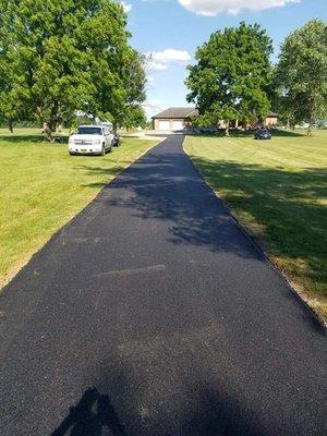 New Asphalt Driveway