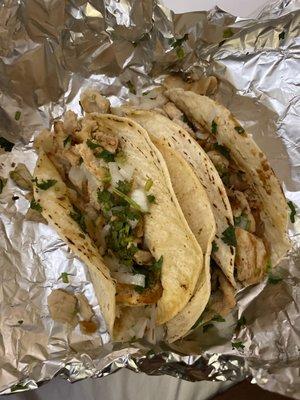 Chicken tacos