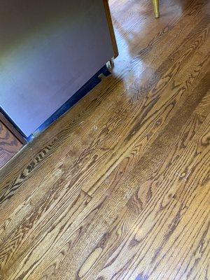 Hardwood Floor Damage