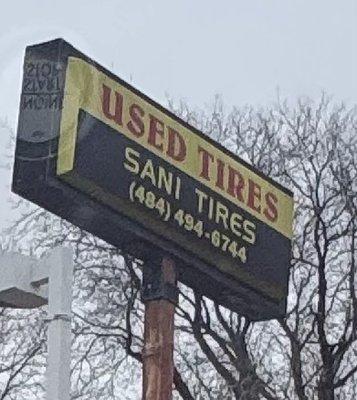 Call them now if you need a new or used tire