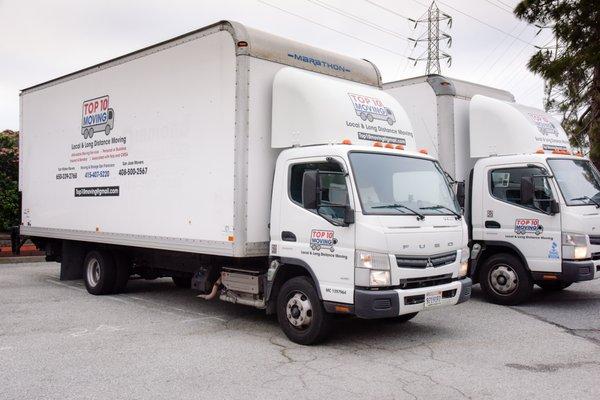 Our trucks are ready and waiting for you.