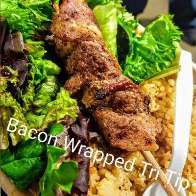 Bacon Wrapped Tri Tip