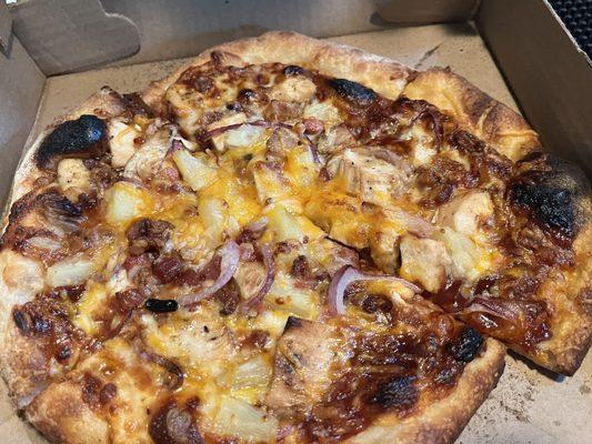 10 Inch Texas Sweet BBQ Chicken Pizza