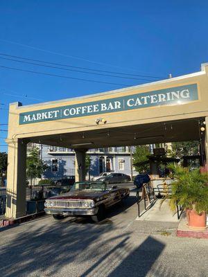 Convertible coffee bar! So cute!