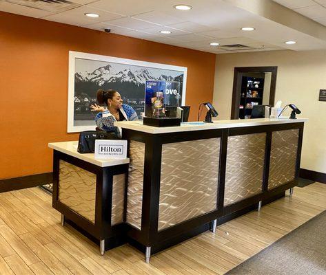 Front desk