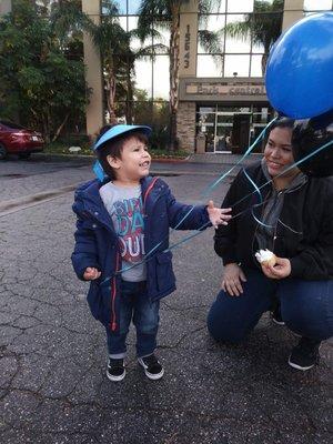 Last day of little learners on his 3rd birthday.