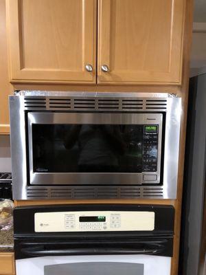 This is our built in microwave and the technician reported wrong as countertop to home insurance company.