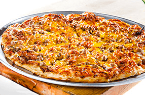 Bacon Double Cheeseburger Gourmet Pizza