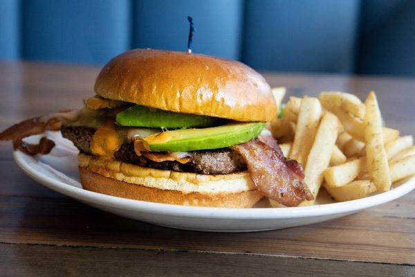 Avocado Bacon Burger