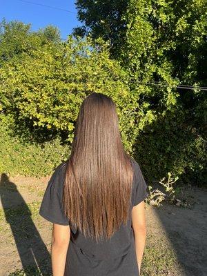 My hair