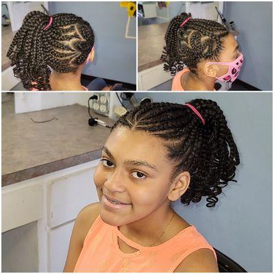 Feed in braids