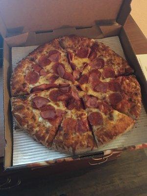 Large pizza two topping