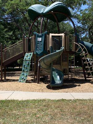 Big beautiful play structure.