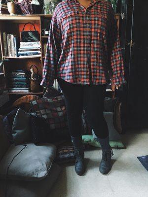 Got this flannel for a dollar