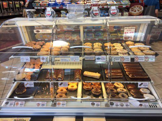 Donut bar, only 99cts and cookies 2 for $1.50