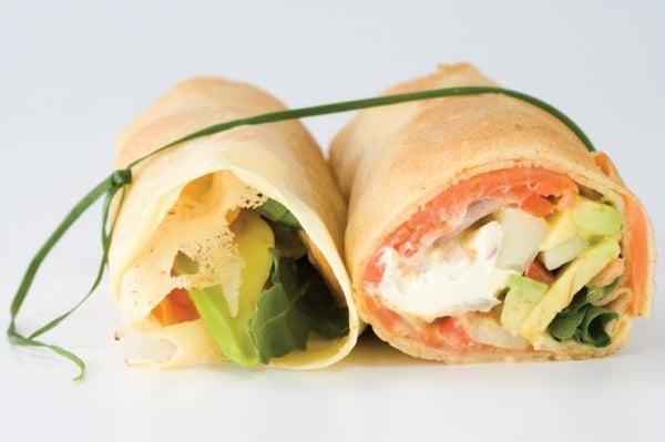 crepe de salmon