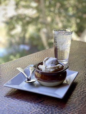 Bread Pudding and Vanila Ice-Cream