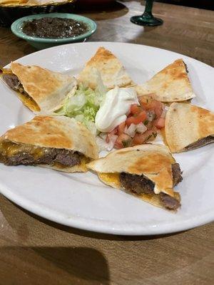 Steak quesadilla