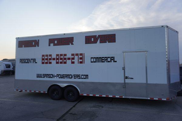 This is the new Samson Power Movers, we have updated our inventory so that we can better serve our clients.