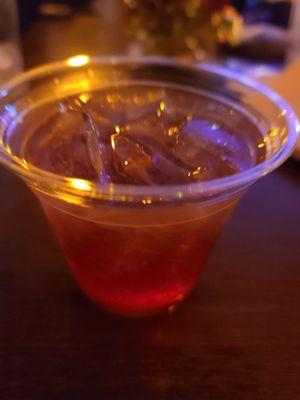 Vodka & cranberry