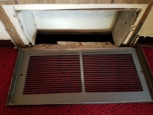 Cold Air Vent Clean