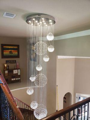 Chandeliers professional any ceiling